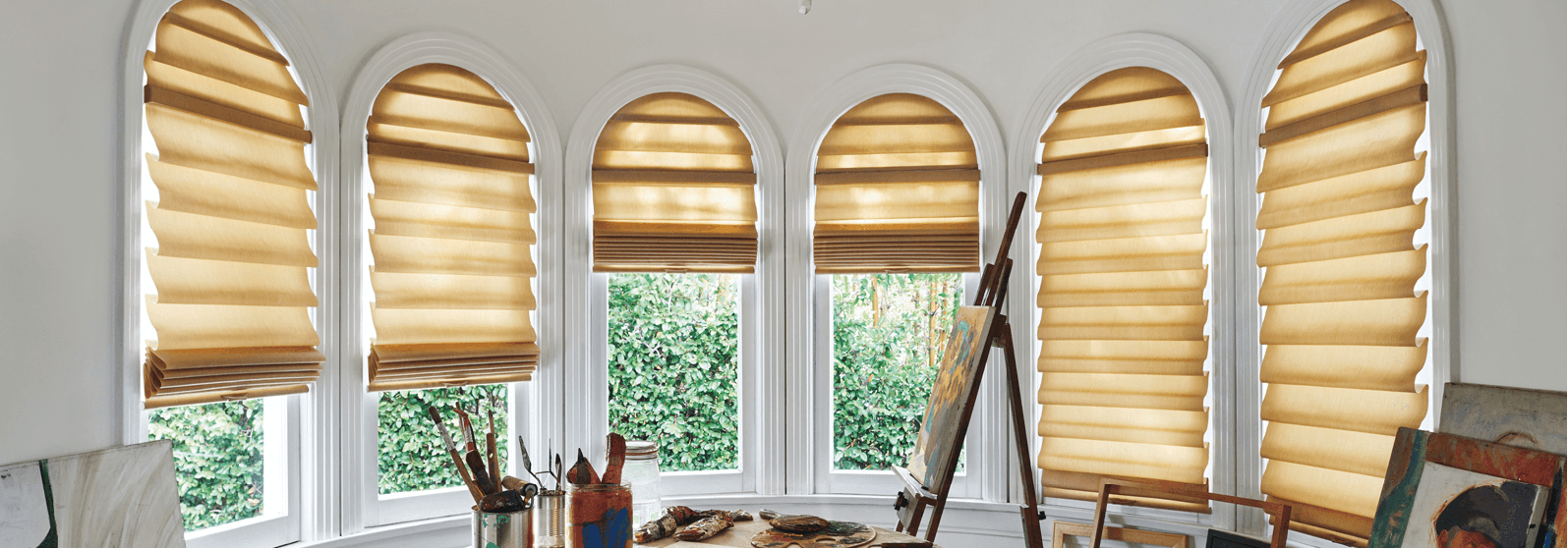 Hunter Douglas Roman Shades 2 - Reduced